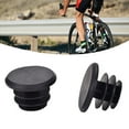thumbnail image 1 of Road Bike Handlebar Plugs, Dustproof Mountain Bike Handlebar Ends Plastic Resin Easy To Install  for Riding, 1 of 7