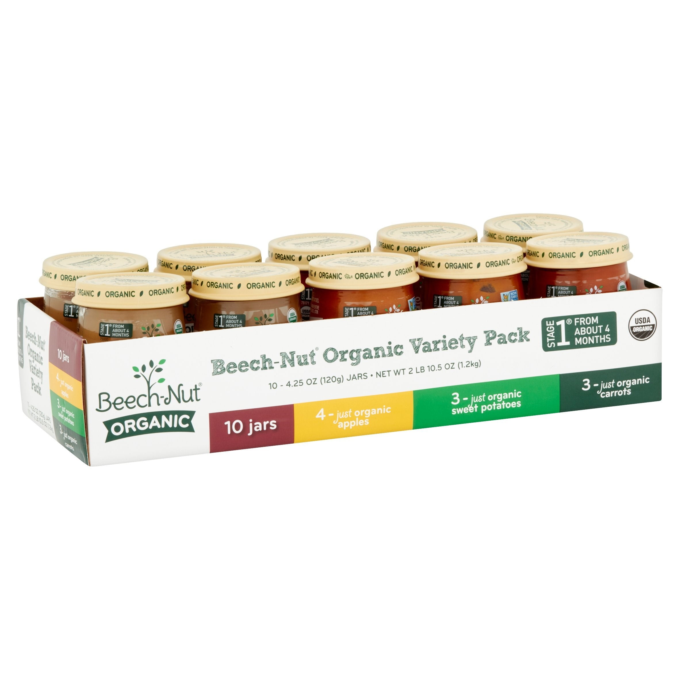 Beech-Nut Organic Stage 1 Baby Food 