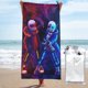 thumbnail image 1 of Toalla de playa Undertale Sans, suave, de secado rápido, resistente a la arena, para piscina, yoga, gimnasio, camping, toallas de baño ligeras, regalo para niños, niñas, niños y adultos, 27,5 x 55, 1 of 8