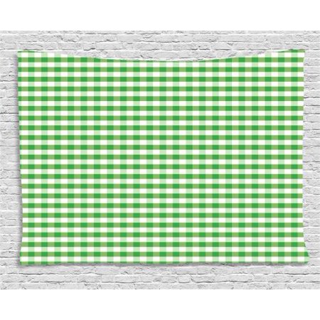 blanket pattern gingham 40l checkered dorm 60w tapestry plaid picnic hanging inspired retro bedroom living decor ambesonne inches