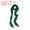 Deep Green, variant on Stylish Ribbon Scarf, Solid Color Skinny Scarf Pure Long Neckerchief Silk Belts Sash Black