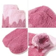 thumbnail image 5 of 4 Pairs Cozy Fuzzy Socks for Women Non Slip Socks Slipper Socks Fluffy Socks Hospital Socks with Grips for Women Sleep, 5 of 7