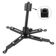 thumbnail image 1 of FSLiving Projector Mounting Parts Load Capacity 5kg with J Track Adapter Projector Mounting Bracket Holder Adjusted Angle Fixing for Track for Home Office Movie Room - 1 Pack, 1 of 6