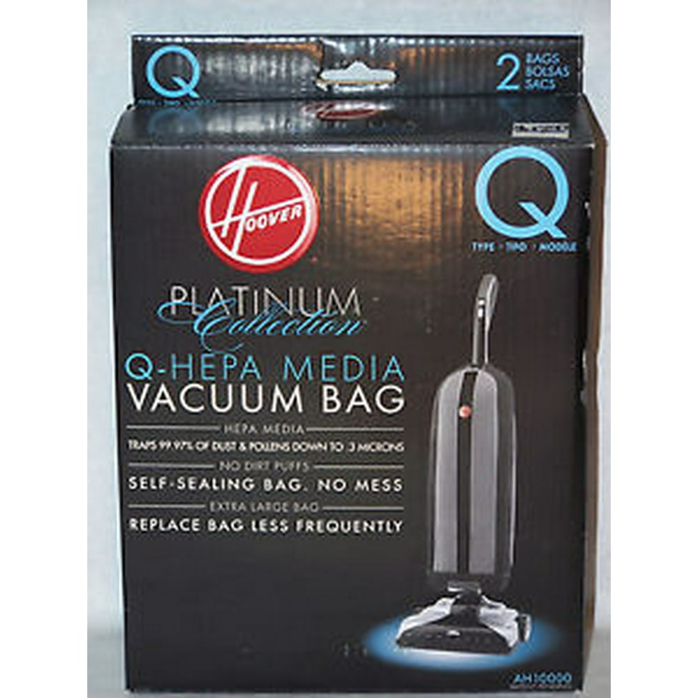 Hoover AH10000 Platinum TypeQ HEPA Vacuum Bag, (4 pack)