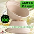 thumbnail image 2 of Avant Grub 8 Oz Earth-Friendly Disposable Bowls, 100 Pack, 2 of 6