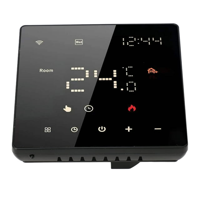 7 Day Schedule, App Control, Programmable Digital Thermostat With LED Touch Screen, Home Thermostat For Remote Control And Smart Wifi Sharing, Suitable