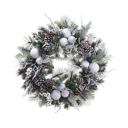 northlight 24 inch pre decorated snowy flocked ball northlight 24 inch pre decorated snowy flocked ball