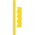 thumbnail image 3 of Teacher Created Resources Yellow Mini Polka Dots Border Trim, 35 Feet Per Pack, 6 Packs, 3 of 3