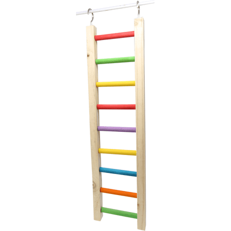 3520 Ladder 20” x 5” Medium Bonka Bird Toys Cages Parrot Amazon African Grey