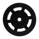 thumbnail image 2 of 95mm Black Bearing Pulley Wheel Cable Gym Equipment Part Wearproof, 2 of 5