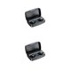 thumbnail image 4 of Methold Pantalla digital a prueba de sudor Auriculares compatibles con Bluetooth Jogging Ejercicio Fitness Auriculares intrauditivos Negro 2piezas, 4 of 6