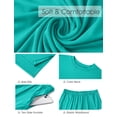 thumbnail image 5 of MINTREUS Lounge Sets for Women Knit Short Sleeve Tops and Long Pants Soft Comfy Pajamas Set Oversized 2 Piece Outfits S-2X, 5 of 8