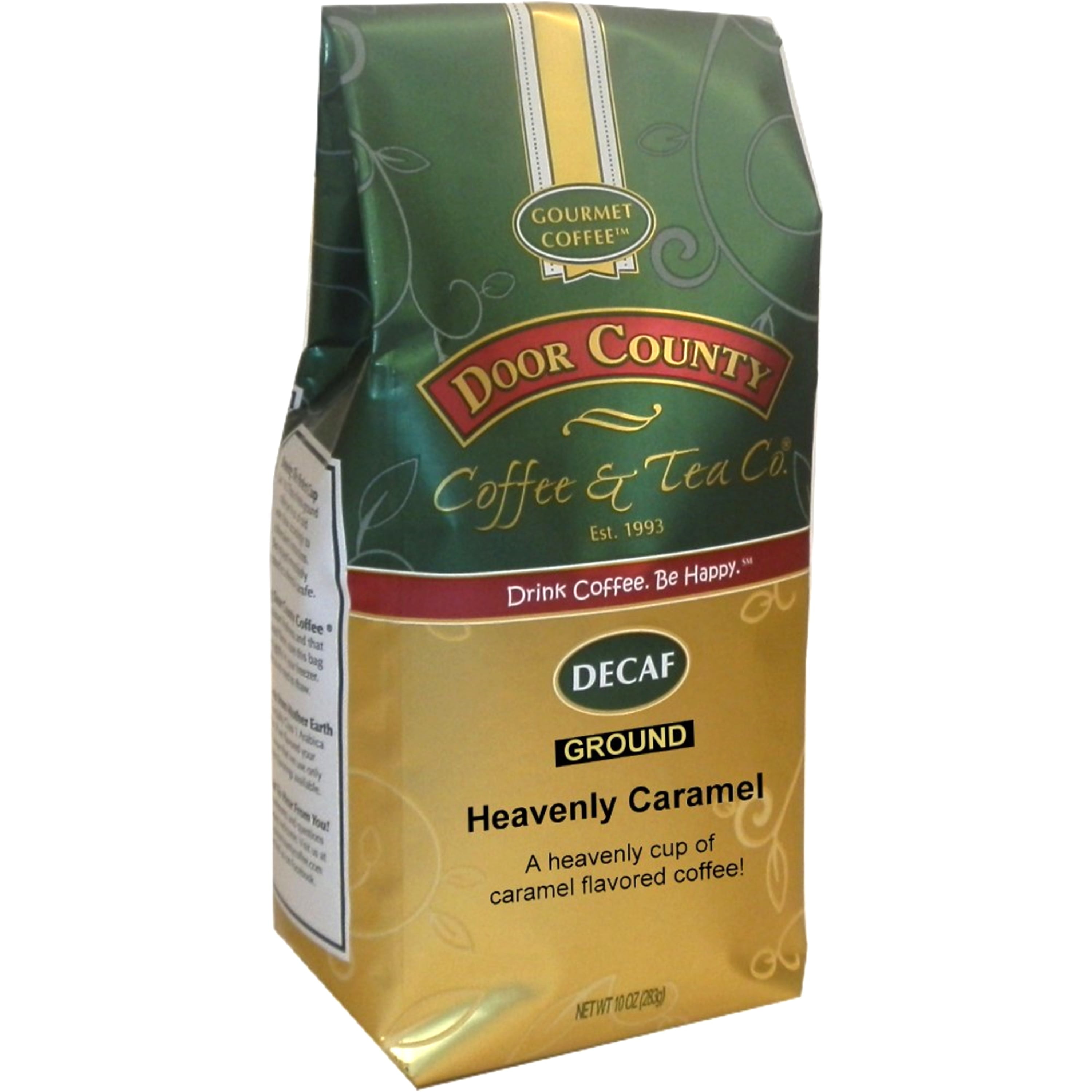 Door County Coffee Heavenly Caramel Decaf, Caramel Flavored Specialty