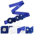 thumbnail image 4 of CIMAXIC Ceinture de Mariage 1 Pce avec Strass, Accessoire de Robe de Mariée, 106.3"X3.94"X0.39 Pouces, 4 of 4
