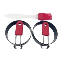 3 "Fried Egg Molds Round Nonstick Omelet Stainless Steel Anti-scalding Omelet Mold