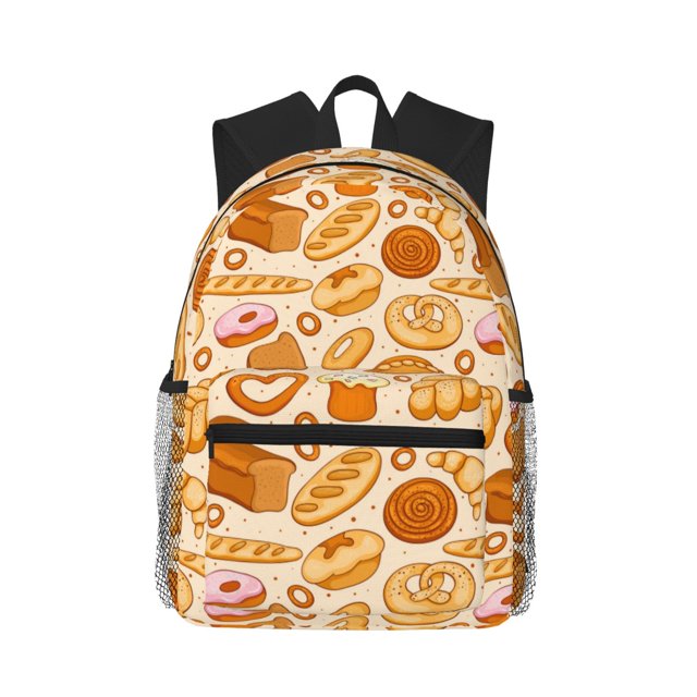 Easygdp Various Bread Mochila Casual para Portátil, Mochila para Escuela, Viajes, Negocios