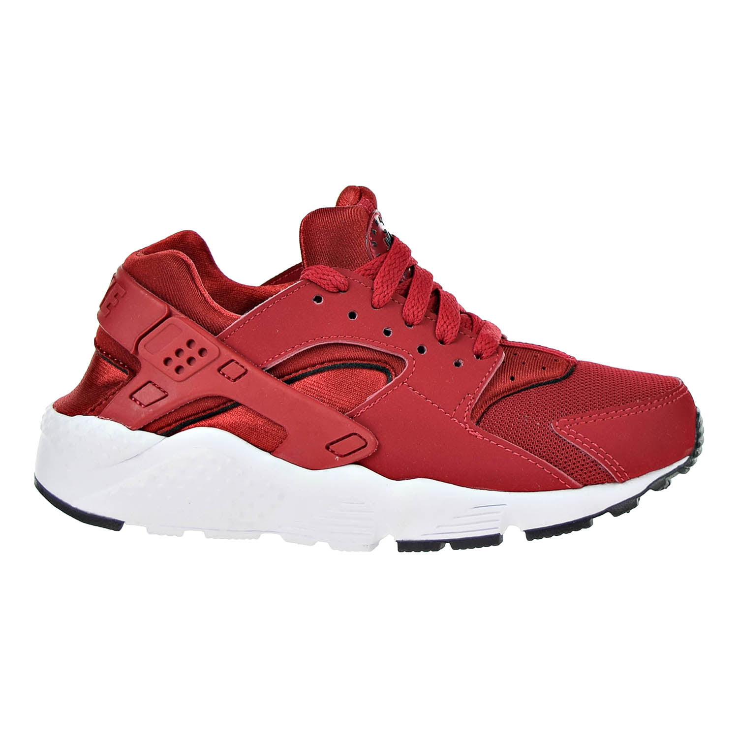 Nike Huarache Run Big Kids Running Shoes Gym Red 654275-604 (5 M US ...