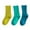 Green Set, variant on Baby Crew Socks Unisex Toddler Infant Cotton tube Socks 1-8 Years