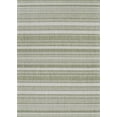 thumbnail image 1 of Couristan Recife Gazebo Stripe Indoor / Outdoor Area Rug, Sage Leaf Green- Ivory, 5'10" x 9'2", 1 of 4