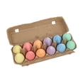 thumbnail image 1 of arctrm Bright Coloured Playground Chalk Easter Sidewalk Chalk for Outdoor Play Pavement 12Pcs Solid Color, 1 of 10