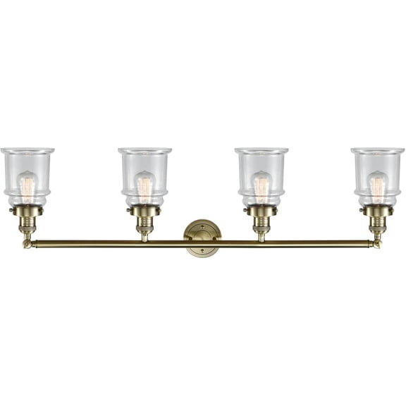 Innovations 4-LT LED Canton 42" Bathroom Fixture - Antique Brass - 215-AB-G182-LED