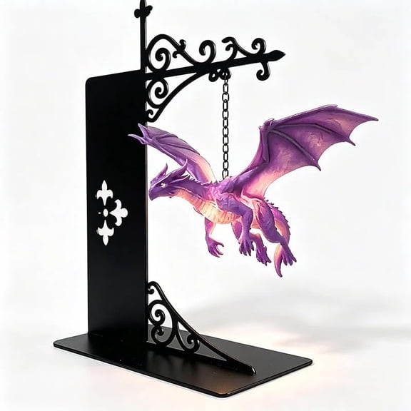 Dragon Bookshelf Lamp - Enchanting Floating Dragon Night Light Library Lantern mini Bookshelf lamp, Little Cute Lantern- Reading Book LED Nightlight