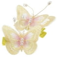 thumbnail image 2 of 2pcs Double-layer Butterfly Hairpin Girls Use Decorative Hairpin Creative Cloth Butterfly Hair Clip Decoration, 2 of 8