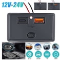 thumbnail image 4 of 12-24V Dual USB PD QC3.0 Car Boat RV Fast Charger Socket LED Power Outlet, 4 of 4