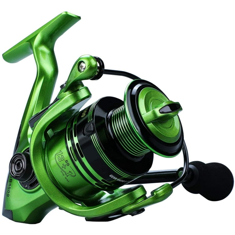 Sougayilang Fishing Reel 13 1BB Light Weight Ultra Smooth Aluminum Spinning F