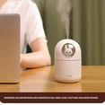 thumbnail image 3 of Wovilon Adorable Humidifier Usb Mute Cartoon Aromatherapy Machine Water Replenishing Instrument Desktop Vehicle Atomizer, 3 of 9