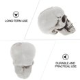 thumbnail image 2 of 18Pcs Halloween Skull Head Ornament Creepy Skull Head Model Party Accessories, 2 of 3