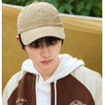 thumbnail image 3 of Women's & Men's 2-Pack Plain Baseball Caps - Solid Color Unisex Dad Hats for Casual Daily Wear, Soft Cotton Adjustable Sports Caps, 3 of 8