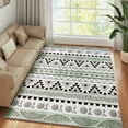 thumbnail image 5 of EnHomee Area Rug for Living Room 4x6 Area Rugs for Bedroom Machine Washable Area Rug,Green, 5 of 6
