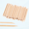 thumbnail image 1 of Nail Art Orange Wood Stick Sticks Cuticle Pusher Remover Manicure Pedicure Tool,3 Inch (100 PCS), 1 of 5