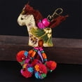 thumbnail image 4 of Porte-clés Boho avec Pompon Licorne Mignon, Porte-Clés Fait Main pour Femmes, Décoration de Sac à Main, 4 of 7