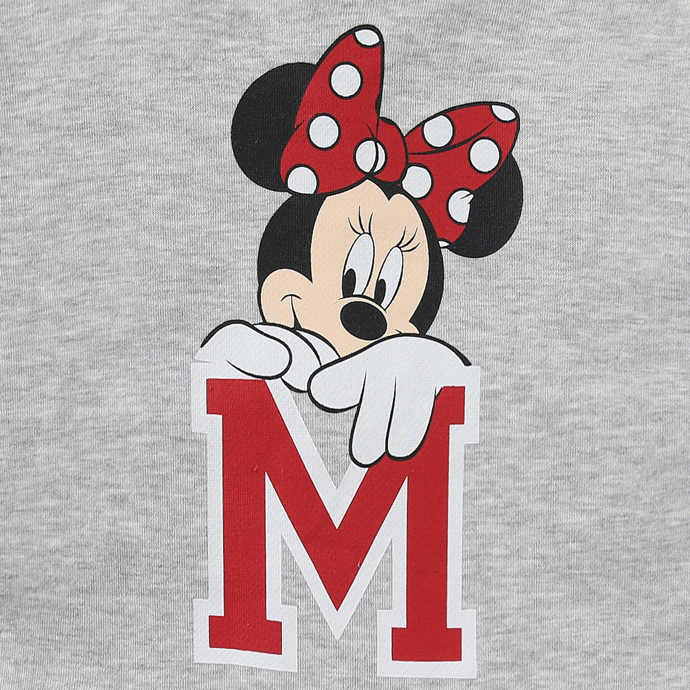 Disney Minnie Mouse French Terry Sweatshirt and Skort Skirt Set (Girls), 2 Piece Set, Sizes 2T-6