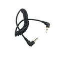 thumbnail image 1 of mmirethe Câble Mâle à Mâle 3.5mm Lecteur MP3 CD Audio Stéréo Rallonge Câble à Ressort avec Connecteurs Coude, 1 of 6