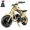 Yellow, variant on 50cc 2-Stroke Kids Dirt Bike, Gas Powered with Pull Start, No Oil Mixing (Oil-Injection), Rear Disc Brake, Up to 20 MPH, 165 lb Capacity, for Teens 13+