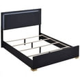 thumbnail image 4 of Marceline 4-piece Queen Bedroom Set with LED Headboard Black, 4 of 6