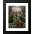 thumbnail image 2 of Pedro Sáenz 11x14 Black Modern Framed Museum Art Print Titled - Stella Matutina (1901), 2 of 5