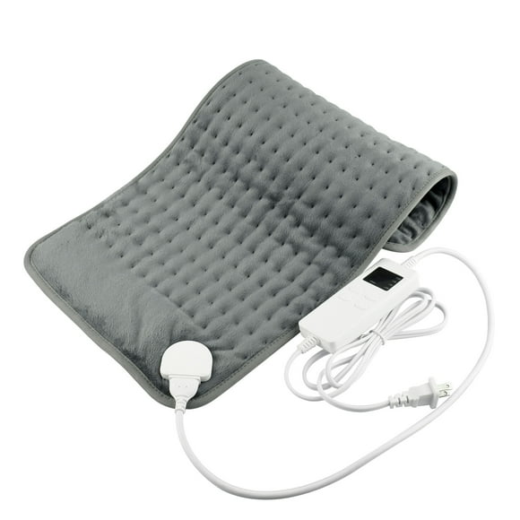 Jinsinto Extra Large Electric Heating Pad for Back Pain and Cramps Relief, 12" x 24", Soft , Machine-Washable