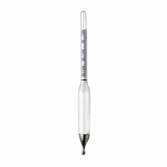 Durac Specific Gravity Plain Form Hydrometer, Range: 1.000/1.220 B61801-7200