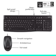Logitech MK120 Keyboard & Mouse
