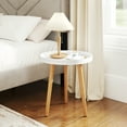 thumbnail image 2 of Costway Table d'Appoint Ronde Canapé Table Basse Bout de Canapé Table d'Accent Table de Nuit Mobilier pour la Maison, 2 of 9