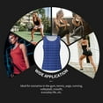 thumbnail image 7 of KLL Blue Lantern Shapes Print Womens Tank Top Sleeveless Workout Tops Athletic Running Shirts Yoga Gym Clothes-XX-Large, 7 of 7