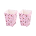 thumbnail image 1 of MasteelfCA 12 Pcs Boîtes de Maïs Soufflé Vintage à Fleurs de Roses Bonbons Collation Impression Boîte à Friandises Décoration de Mariage Mini Fête Faveur en Papier (Rose), 1 of 7