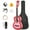 30-Inch Kid Pink, variant on HarmonyStrings Acoustic Guitar Bundle for Beginners Adults,41 Inch Full Size Cutaway Acoustic Guitar with Pickups,Strings,Carry Bag,Strap 30-Inch Kid Pink