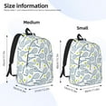 thumbnail image 3 of Yiaed Tennis Rackets And Balls Print Backpack, Premium Laptop Backpack, Travel Backpack for Women, Lightweight Backpacks, Comfortable Back Pack-Medium, 3 of 7