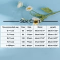 thumbnail image 4 of YUANxueke Boys Denim Shorts Elastic Waist Wide Leg Jean Shorts Casual Summer Jorts with Pockets for 0-10 Years, 4 of 8
