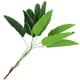 thumbnail image 2 of FELTECHELECTR 1 hoja de plátano simulada de 9 ramas, hoja de plátano realista (verde), 2 of 6